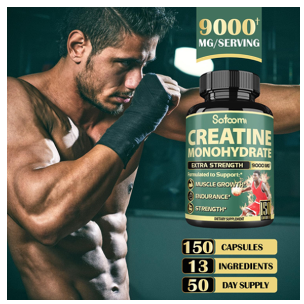Satoomi Creatine Monohydrate Capsules