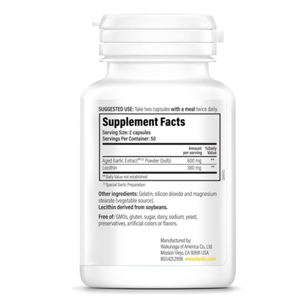 Wakunaga Cholesterol Health Formula 104 Capsules