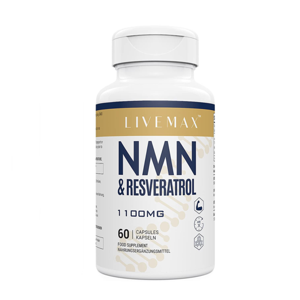 LiveMax NMN & Resveratrol Capsules 1100MG