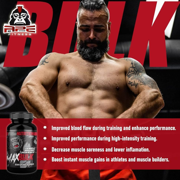 Ape Nutrition Max Bulk Lean Muscle Growth Supplement