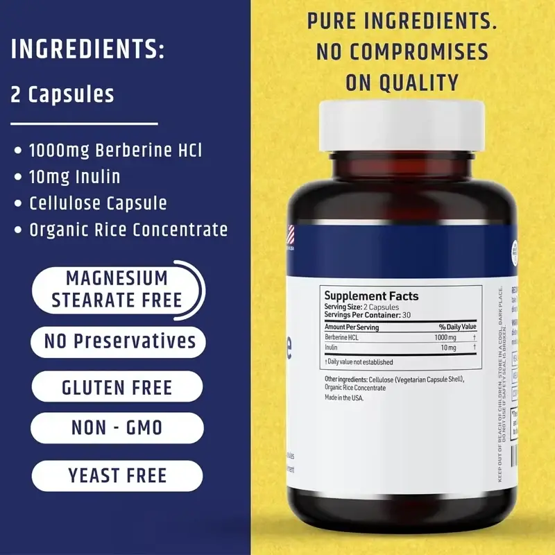 Brilliant Berberine inulin Capsules