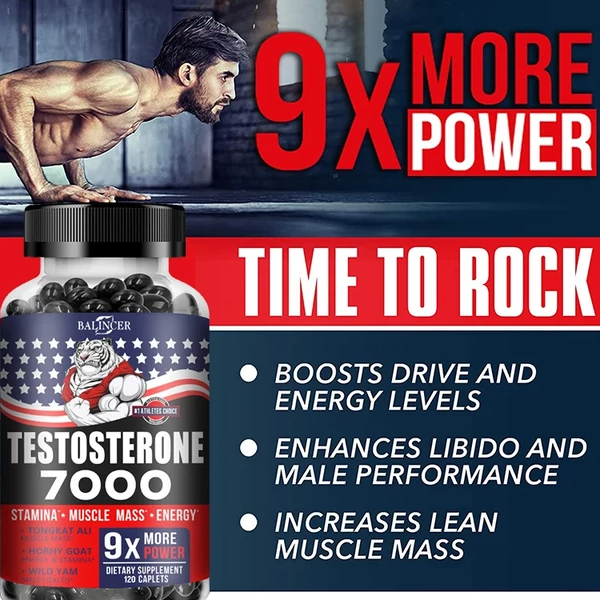 Balincer Men's Testosterone Booster Capsules