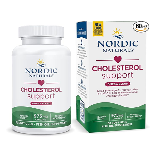 Nordic Naturals Cholesterol Support 975 Mg Supplement