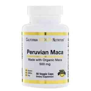 California Gold Nutrition – Peruvian Maca 500 mg | 90 Capsules