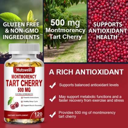 Mutsweet Montmorency Tart Cherry Capsules