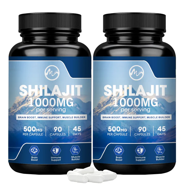Beworths Tested 85+ Trace Shilajit 1000mg Capsules