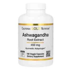 California Gold Nutrition Ashwagandha Root Extract 450 mg
