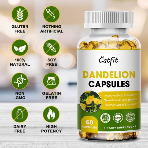 Catfit Dandelion Root Extract Capsules