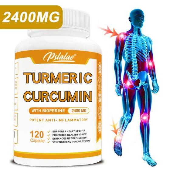 Pslalae Turmeric Curcumin Capsules 2400mg