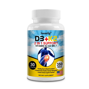 Soomiig Vitamin D3+K2 Capsules