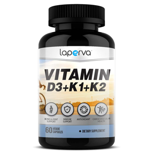 Laperva Vitamin D3+K1+K2 Capsules