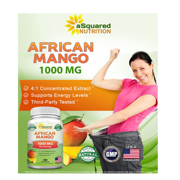 aSquared Nutrition African Mango 1000 Mg Capsules