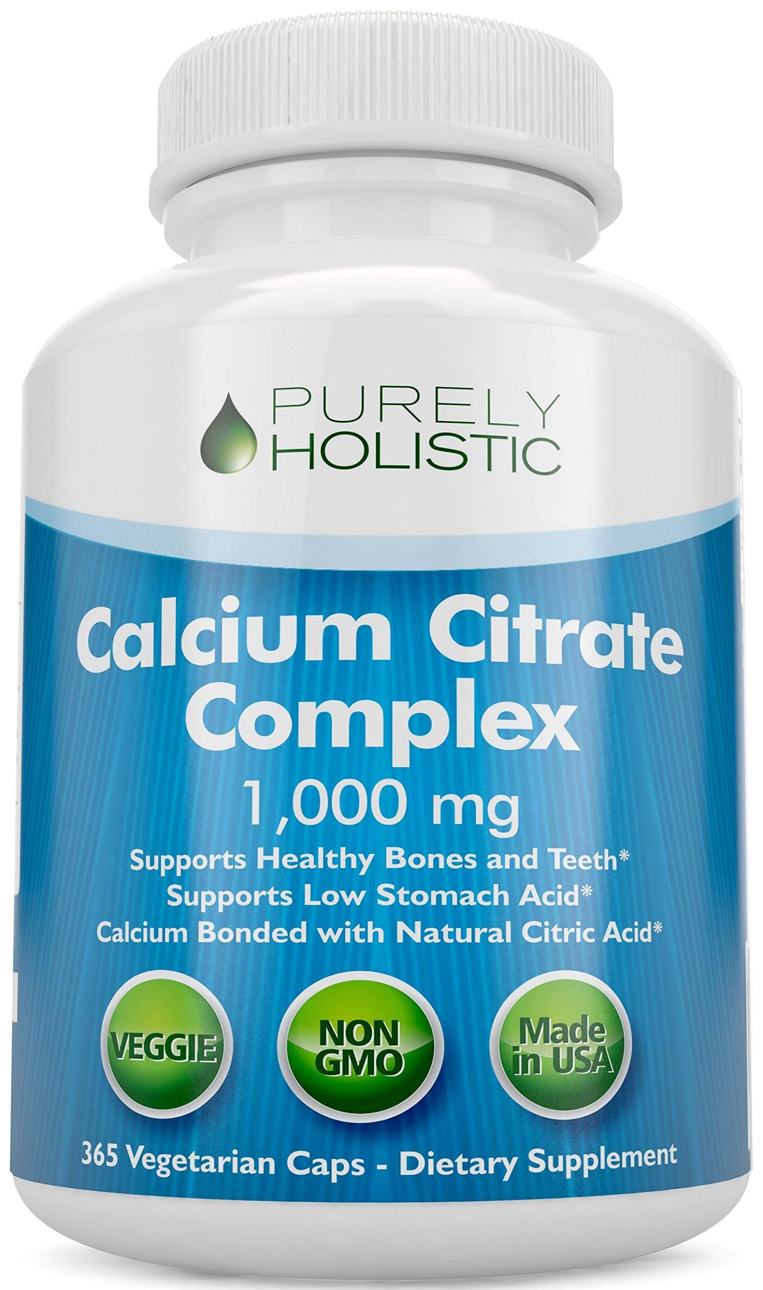 Purely Holistic Calcium Citrate Complex Supplement