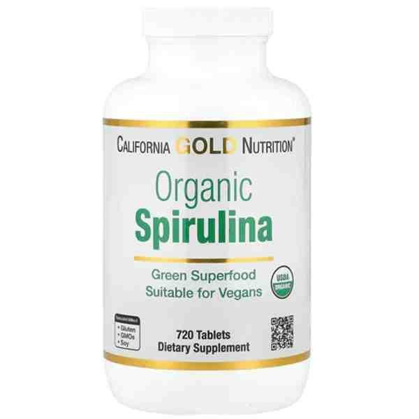 California Gold Nutrition Organic Spirulina