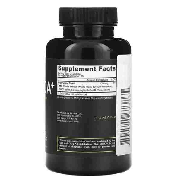 Human X – TUDCA+ 1000mg |60 Capsules