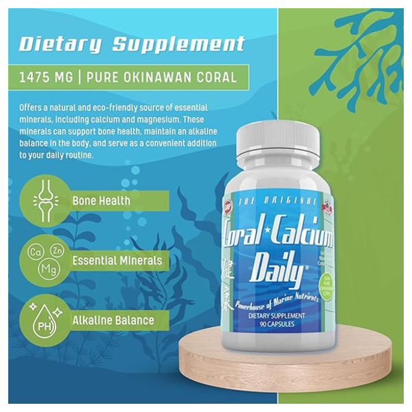 The Original Coral Calcium Daily Capsules
