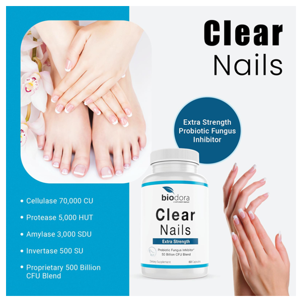 Biodora Clear Nails Extra Strength Capsules