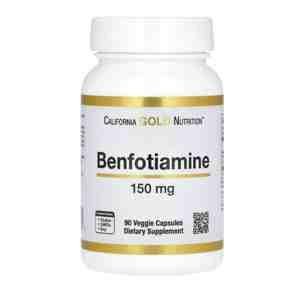 California Gold Nutrition Benfotiamine 150 mg