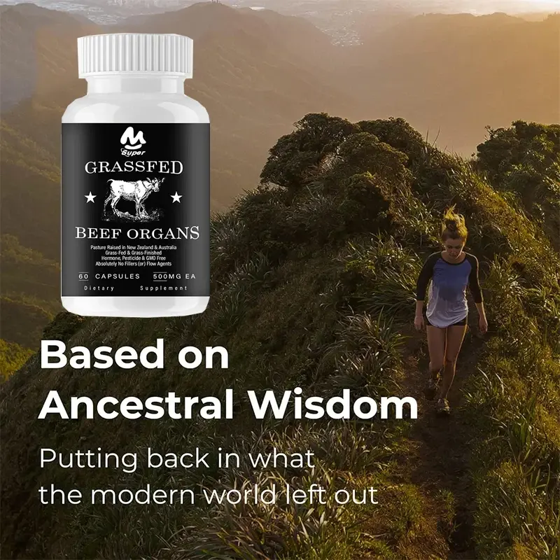 Grass-Fed Beef Organs Capsules