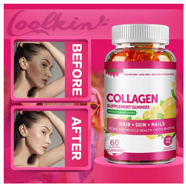 Coolkins Collagen Supplement Gummies 200 Mg