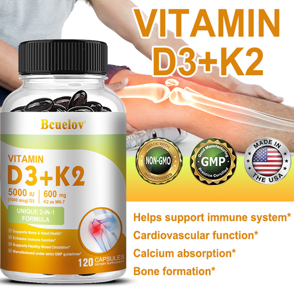 Bcuelov Vitamin D3+K2