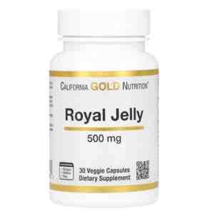 California Gold Nutrition Royal Jelly – 500 mg | 120 Capsules