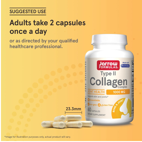 Jarrow Formulas Type Ii Collagen Complex 1000 Mg