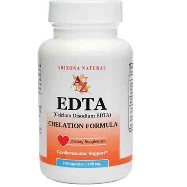 Arizona Natural EDTA (Calcium Disodium EDTA) 600 mg