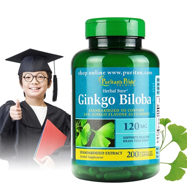Puritans Pride Ginkgo Biloba Capsules