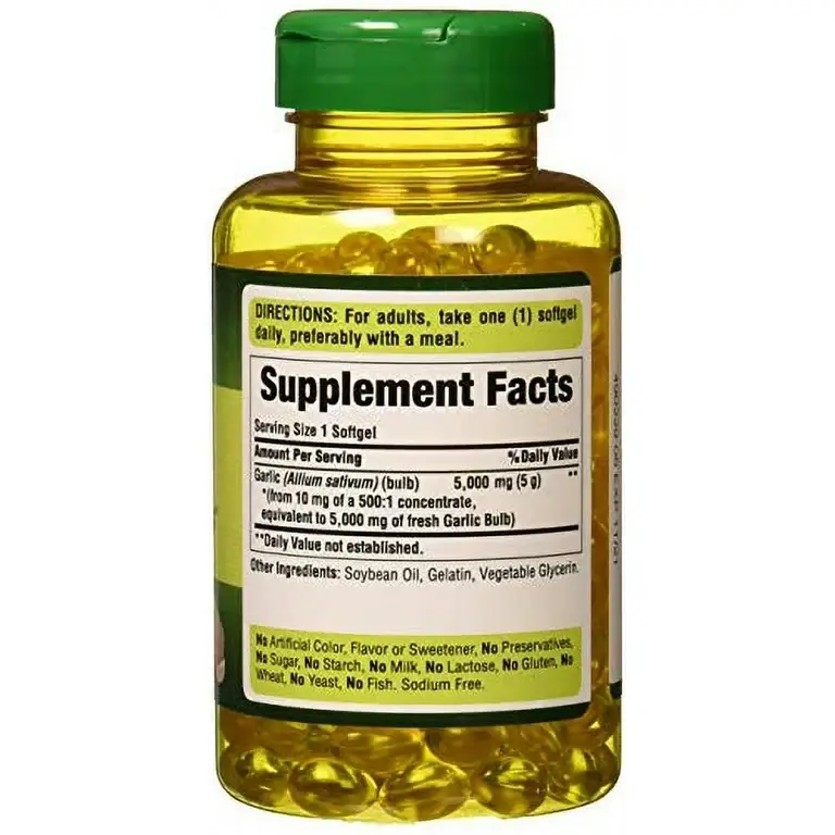 Puritan's Pride Garlic 5000 Mg