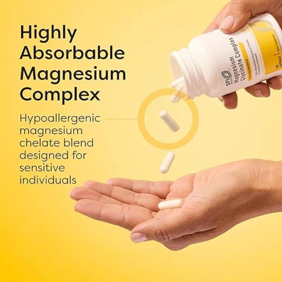 Sfi Health Magnesium Glycinate Supplement
