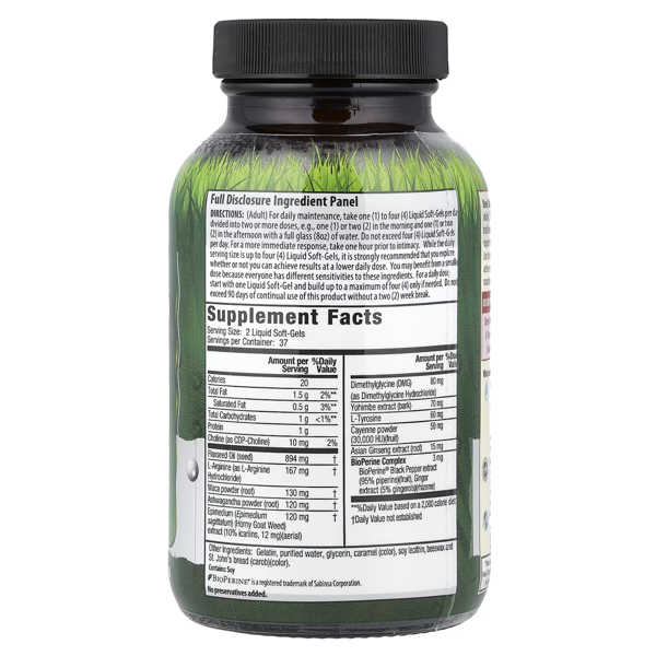 Irwin Naturals Steel-libido Softgel