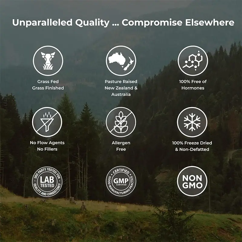 Kexinsh Bovine Colostrum Capsules 1000mg