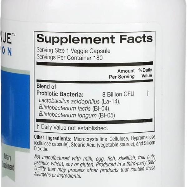 Lake Avenue Nutrition Acidophilus & Bifidus Supplement