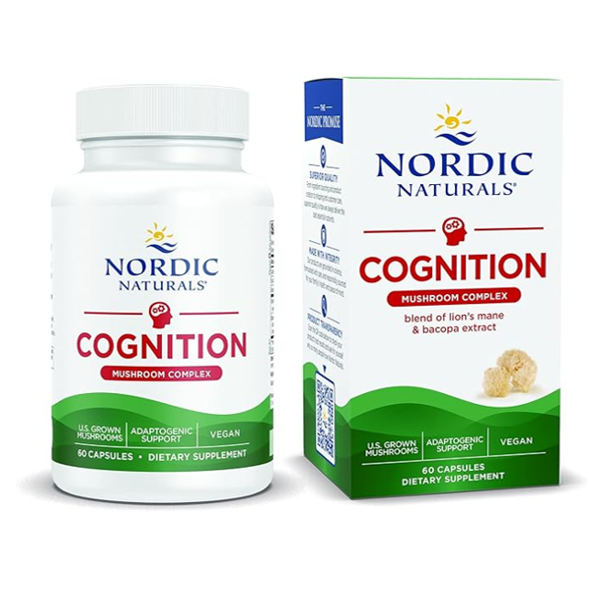 Nordic Naturals Cognition Mushroom Complex Capsules