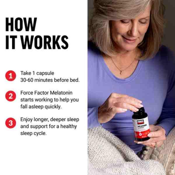 Force Factor Melatonin 5 mg