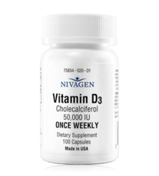 Nivagen Vitamin D3 50000 IU
