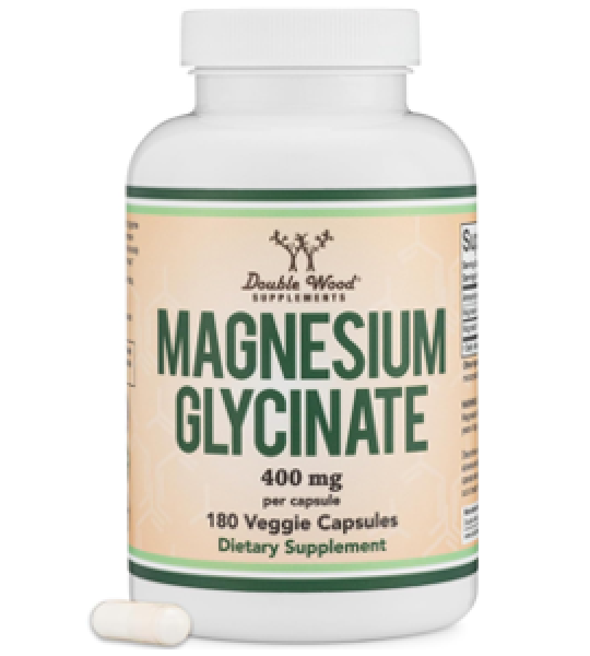 Double Wood Magnesium Glycinate 400mg Capsules