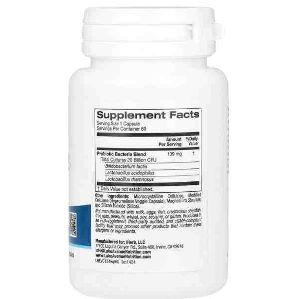 Lake Avenue Nutrition Women's Probiotics