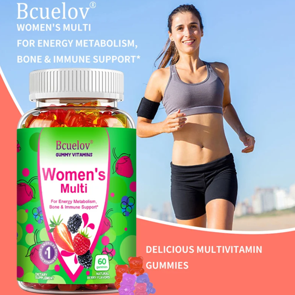 Bcuelov Women's Multivitamin Gummies