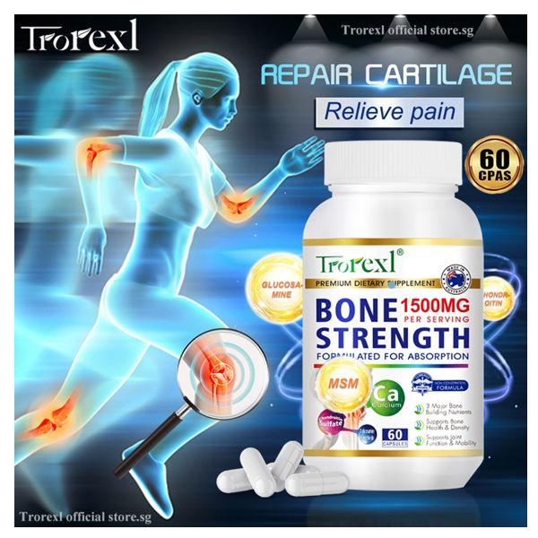 Trorexl Bone Strength 1500 Mg Capsules