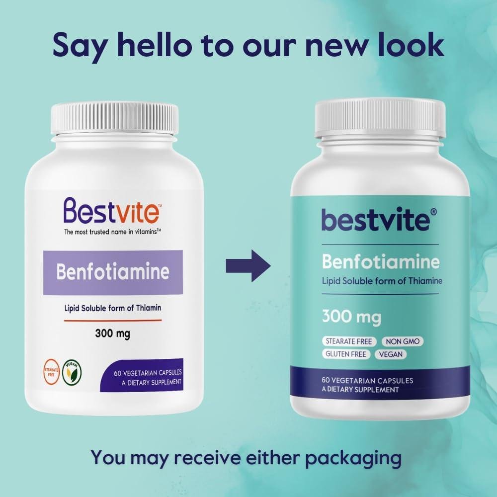 Bestvite Benfotiamine 300 Mg Capsules