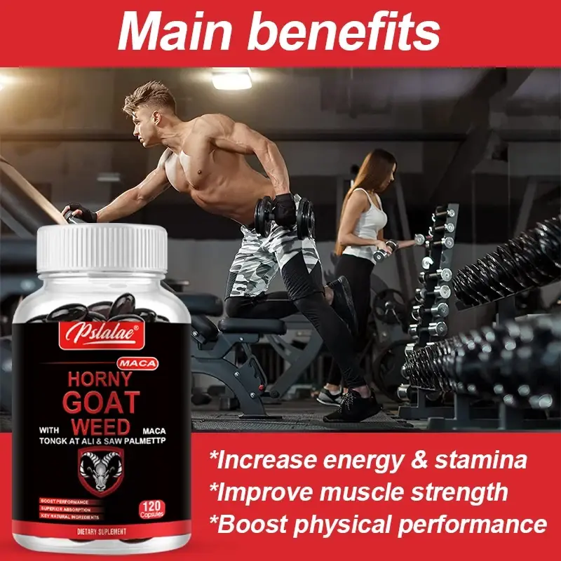 Pslalae Horny Goat Weed for Men Capsules