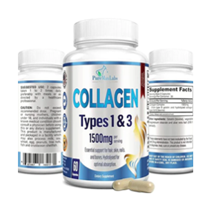 PureMaxLabs Collagen Type 1 & 3 Capsules