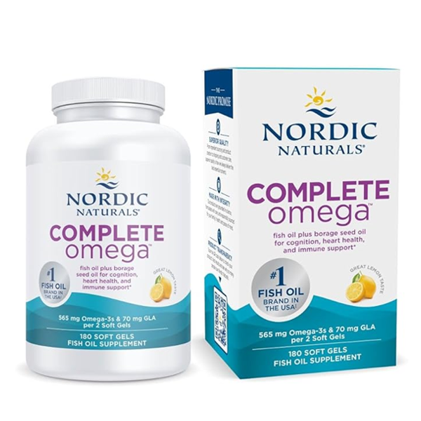 Nordic Naturals Complete Omega 565 Mg Supplement
