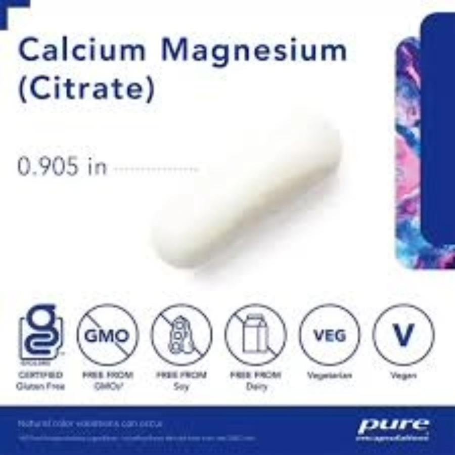 Pure Encapsulation Calcium Magnesium Supplement