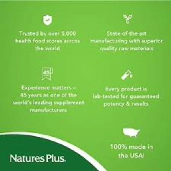 Natures Plus Apple Pectin 500mg Supplement