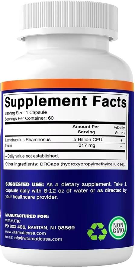 5 Billion Probiotic Cfu Capsules