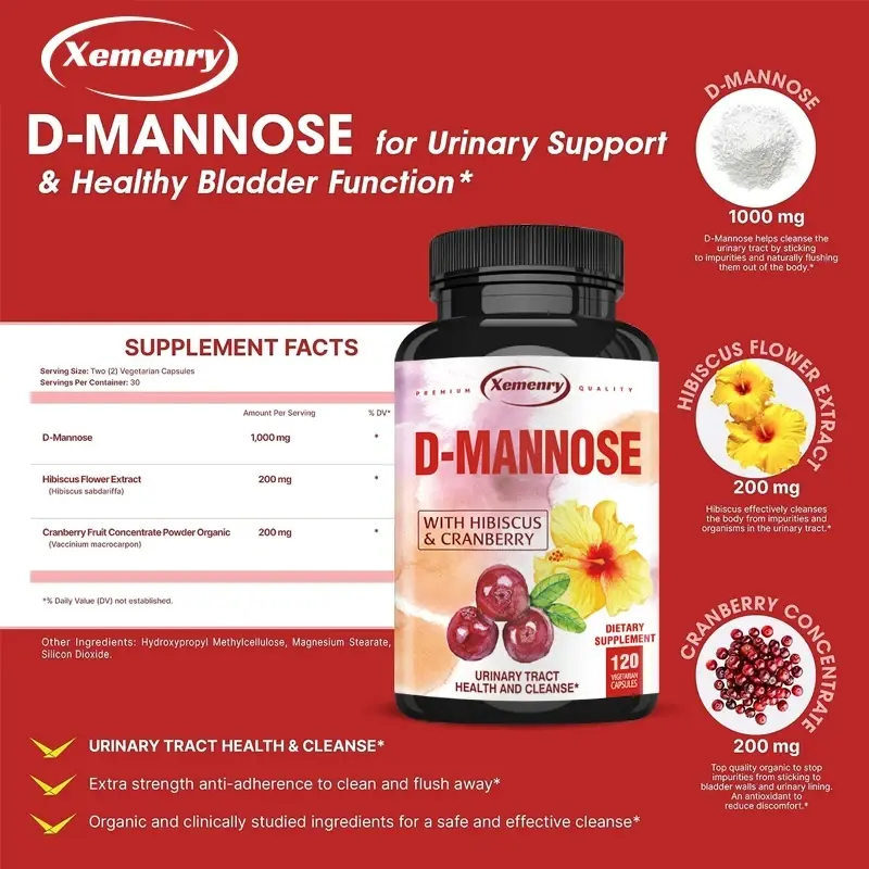 Xemenry Mannose Urinary Capsules