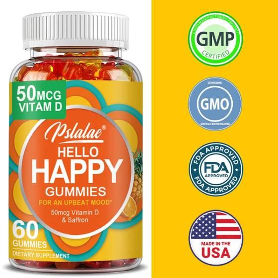 Pslalae Hello Happy Gummies